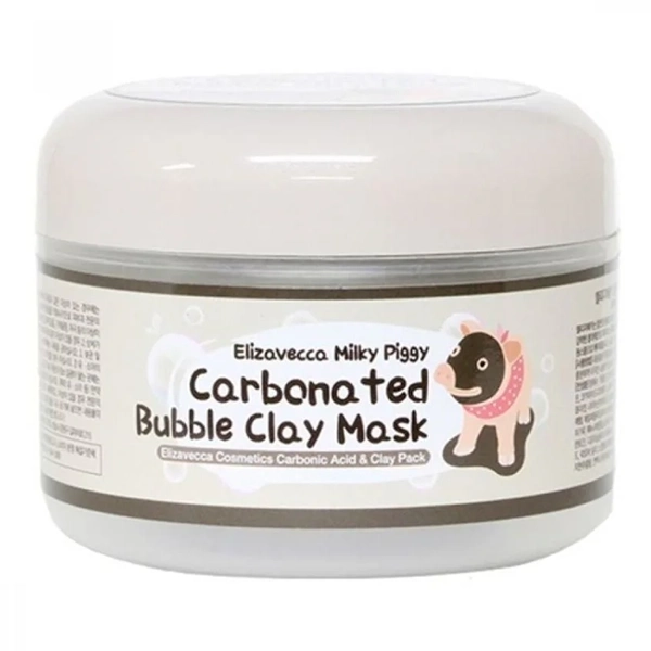 MASCARA FACIAL ELIZAVECCA MILKY PIGGY CARBONATED BUBBL CLAY 100G(9427