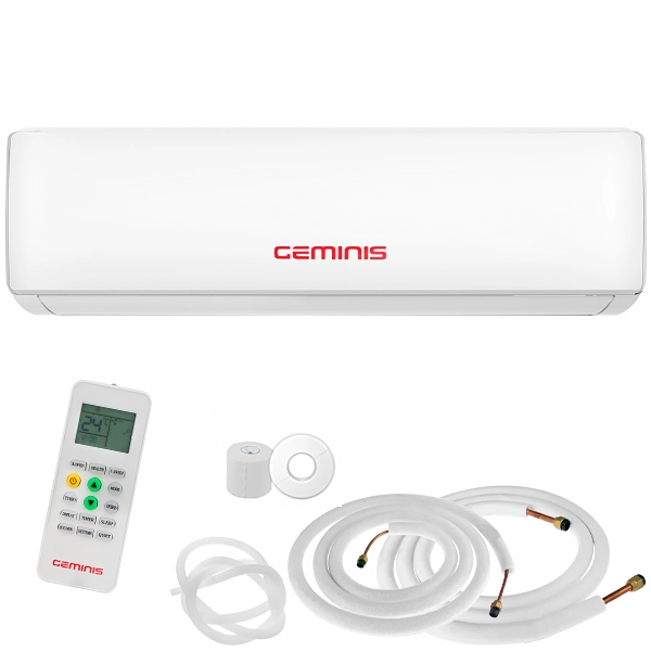 Aire Acondicionado Geminis GS-INV12BR Inverter 12.000 BTUs Frío/Caliente 60Hz - Blanco
