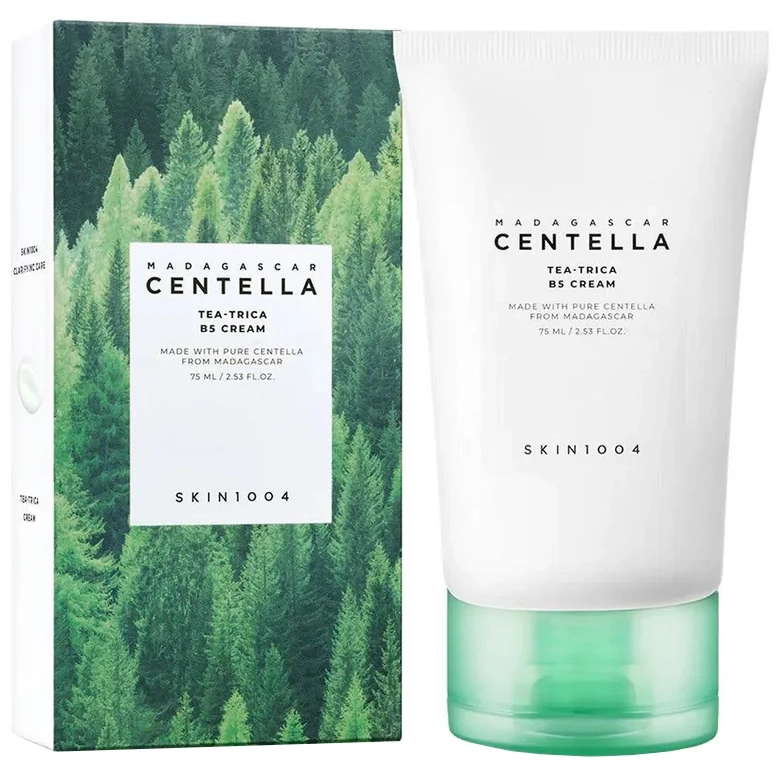 Crema Facial Hidratante SKIN1004 Madagascar Centella Tea-trica B5 de 75 ml