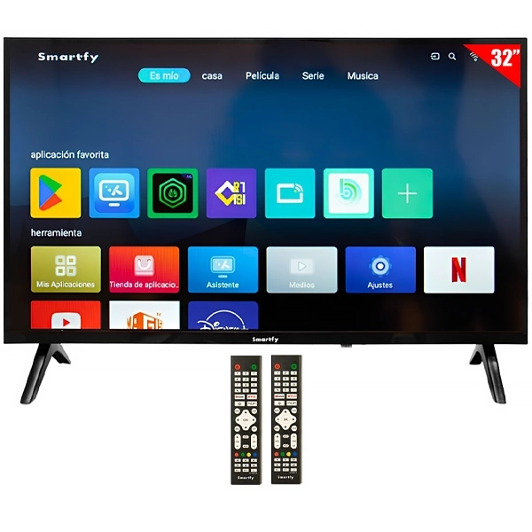 TV  SMARTFY 32" STV32 LED SMART HD WIFI MAGIS ANDROID 14 +CONVERSOR