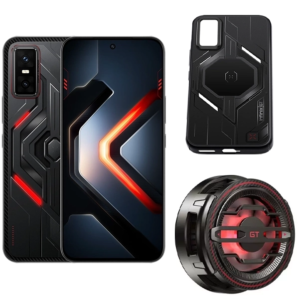 Celular Infinix GT 30 Pro X6873 NFC Dual SIM de 256GB/12GB RAM de 6.78" 108+8MP/13MP + Kit GT Gaming (1 Año de Garantía)