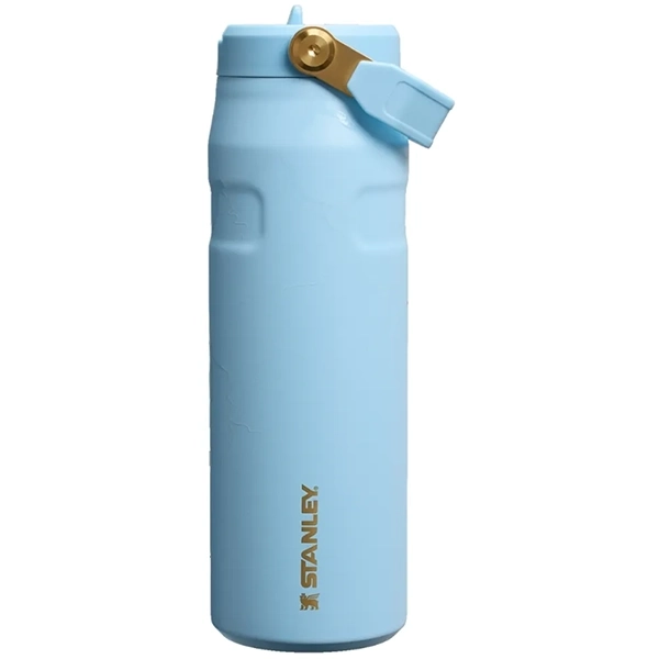 GARRAFA TERMICA STANLEY MESSI ICEFLOW BOTTLE 283-328 710ML AZUL CLARO