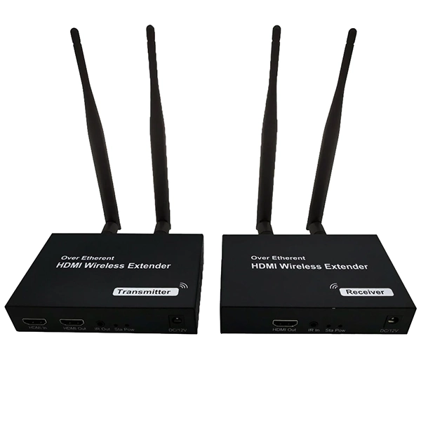 ADAPTADOR HDMI SATELLITE A-HD14 WIRELESS EXTENDER FULL HD 200M PRETO