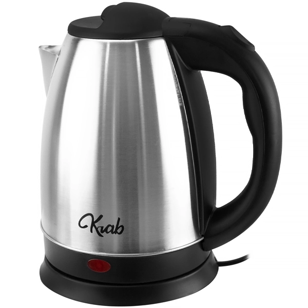 Jarra Eléctrica Krab KB2L 1.000 watts 2 Litros 127V ~ 60Hz - Plata/Negra