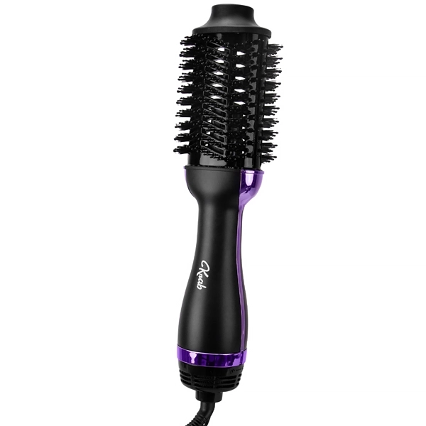 ESCOVA CABELO KRAB KBCS13 3EM1 1300WATTS 2V PRETO/ROXO