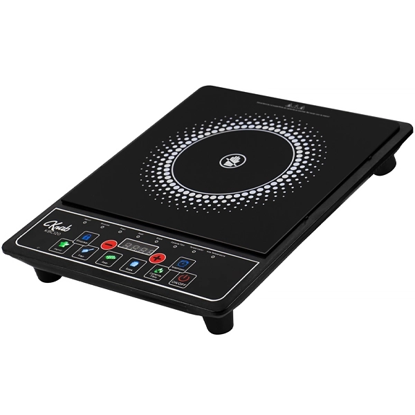 Cocina Eléctrica Infrarroja Krab KC120 2.000 watts 220 - 240V ~ 50/60 Hz - Negra
