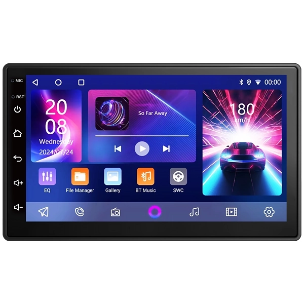 MULT MID MEGASTAR CDV740 7" ANDROID BLUETOOTH USB FM PRETO