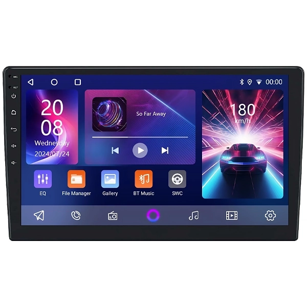 MULT MID MEGASTAR CDV910 9" ANDROID BLUETOOTH USB FM PRETO