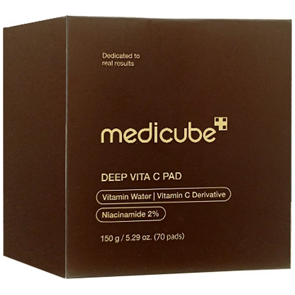TONICO FACIAL MEDICUBE LENCO DEEP VITA C PAD 70UNID 150G(KEEK87)CX FEI