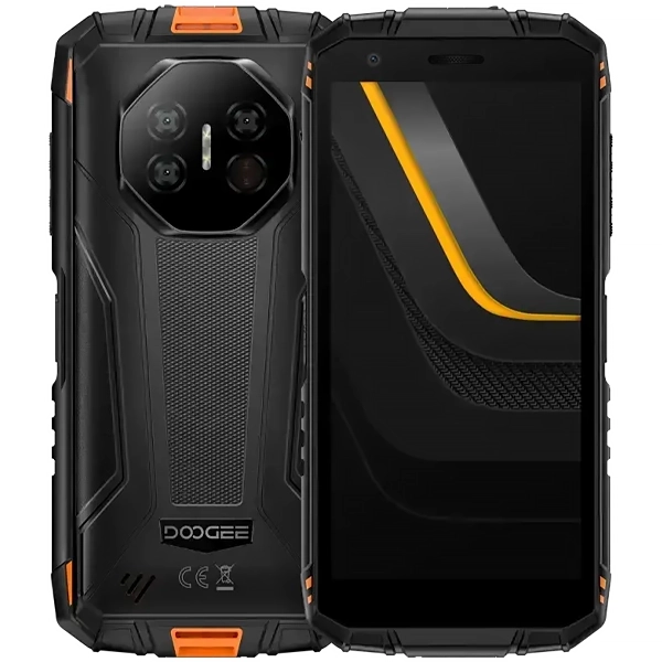 CEL DOOGEE FIRE 3 ULTRA DUAL 5.5" 6GB+256GB LTE 20MP/8MP PRETO/LARANJA