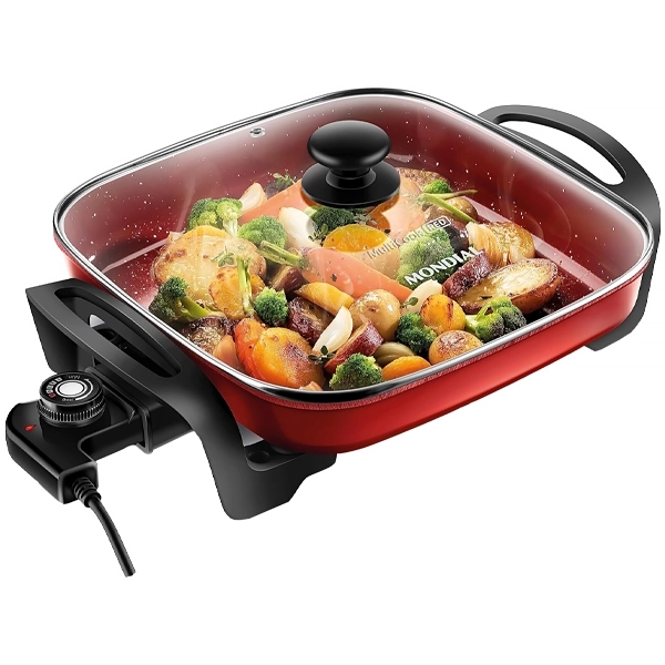 PANELA ELETRICA MONDIAL PE-49-RC MULT 1200WATTS 220V/60HZ VERMELHO/PRE