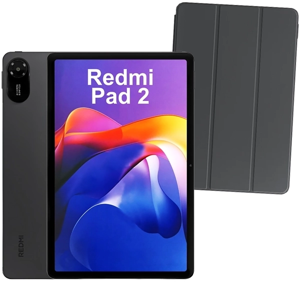 TABLET XIAOMI REDMI PAD 2 BUNDLE 11" 8GB+256GB WIFI CINZA +CAPA CINZA