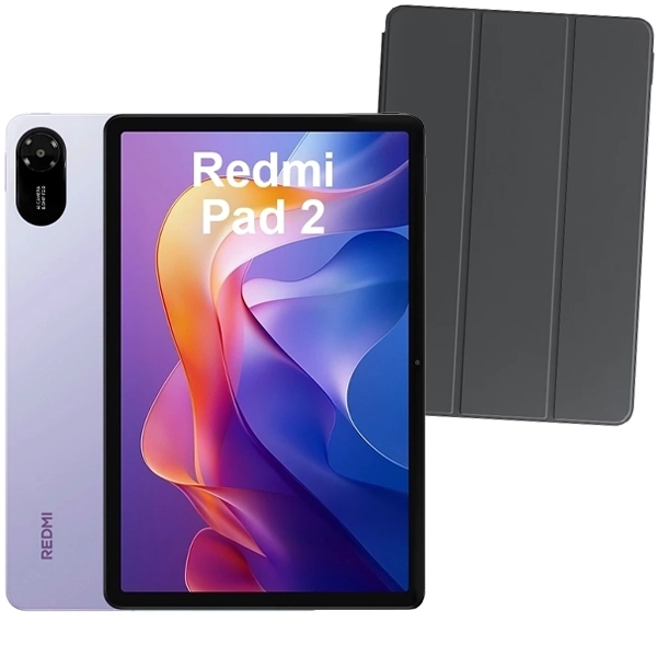 TABLET XIAOMI REDMI PAD 2 BUNDLE 11" 8GB+256GB WIFI ROXO +CAPA CINZA
