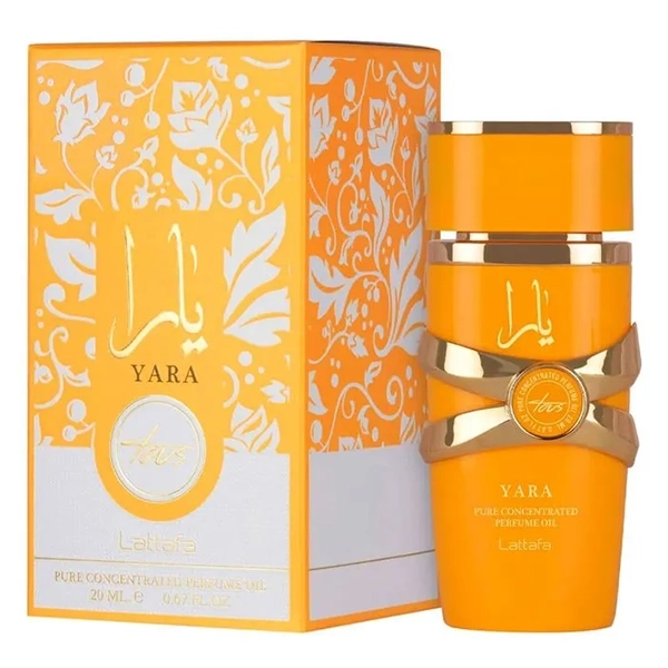OLEO CORPO ARABE LATTAFA YARA TOUS OIL CONCENTRADO 20ML (345695)