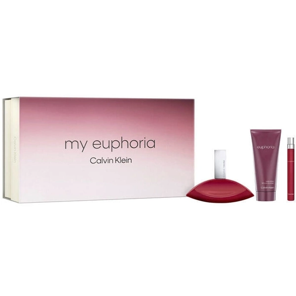 PERFUME FEMININO CALVIN KLEIN MY EUPHORIA EDP100+EDP10+BODY100 KT(217)