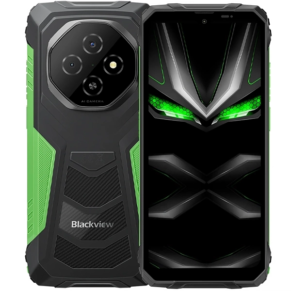 CEL BLACKVIEW FORT 1 DUAL 6.56" 6GB+256GB LTE 16MP/8MP PRETO/VERDE