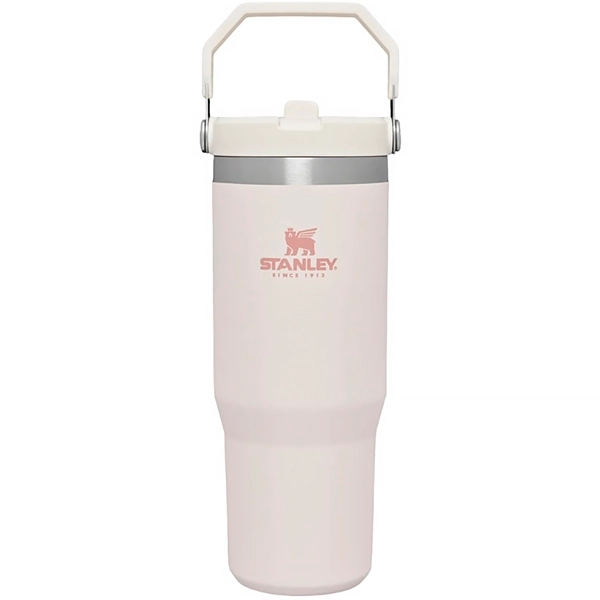 GARRAFA TERMICA STANLEY ICEFLOW FLIP STR TUMB 993-762 887ML ROSA CLARO