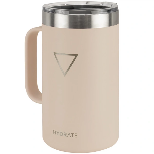 CANECA TERMICA HYDRATE 710ML BEIGE