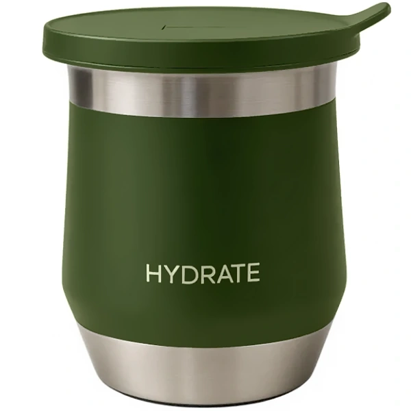 CUIA TERMICA HYDRATE 220ML VERDE ESCURO