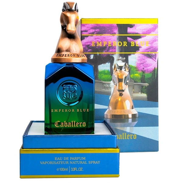 Perfume Masculino Emperor Blue Caballero EDP 100 ml