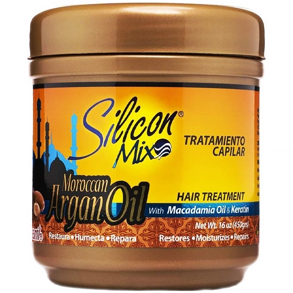 TRATAMENTO CAPILAR SILICON MIX MOROCCAN ARGAN OIL 450GR(102835)