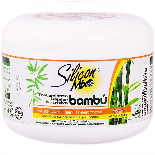 Tratamento Capilar Silicon Mix Bambú 225 g (Frasco danificado)