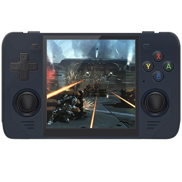 Consola Portátil POWKIDDY RGB30 64GB de 4" con 10.000 Juegos - Azul