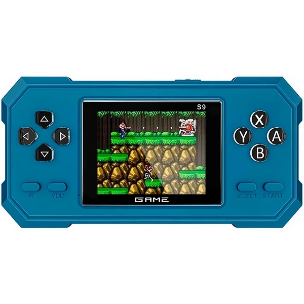 Consola Portátil Game Box S9 de 2.4" con 520 Juegos - Azul (Inglés Chino)
