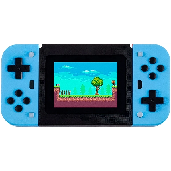 Consola Portátil Mini Switch H6 de 3.5" con 1.000 Juegos - Azul/Negra (Inglés/Chino)