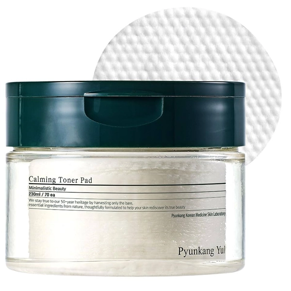 Almofadas Tônicas Pyunkang Yul Calming Toner Pad de 70 Unidades