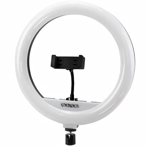 Iluminador LED Satellite A-MK330 Tri-Color 12”- Blanco/Negro