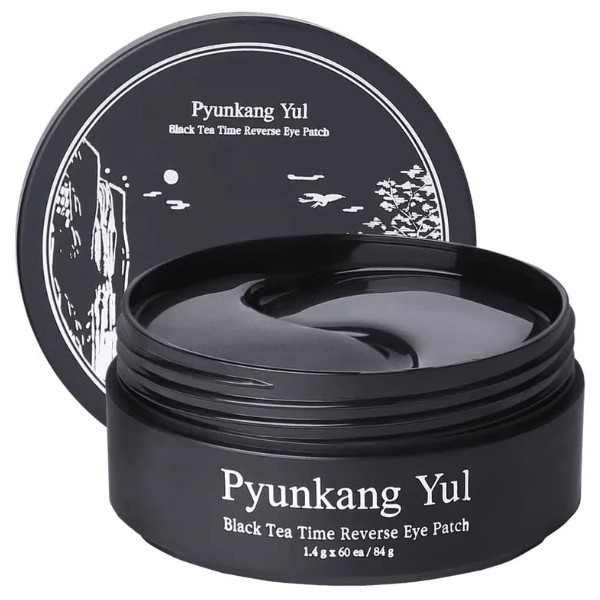 Máscara para Contorno de Olhos Pyunkang Yul Black Tea Time Reverse Eye - 60 Unidades