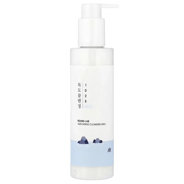 Leche Facial de Limpieza Round Lab 1025 Dokdo Cleansing Milk de 200 ml