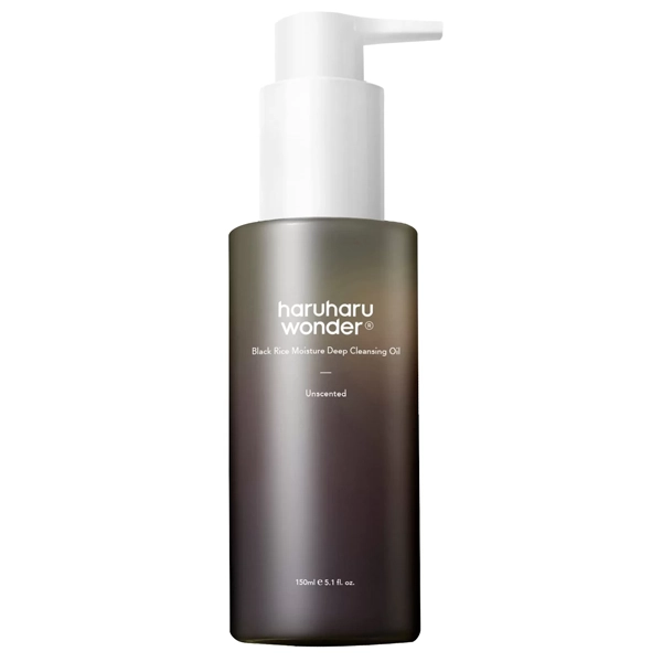 Óleo Facial de Limpeza Haruharu Wonder Black Rice Moisture Deep Cleansing 150ml
