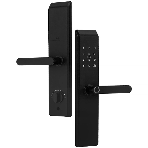 Cerradura Electrónica para Puerta Satellite L-81 - Negra