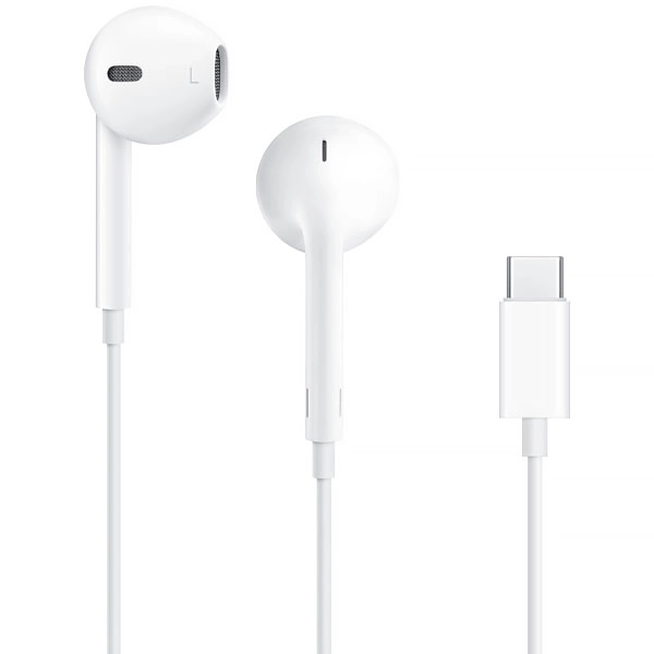 APPLE FONE EARPODS MTJY3TU/A A3046 USB-C WHITE