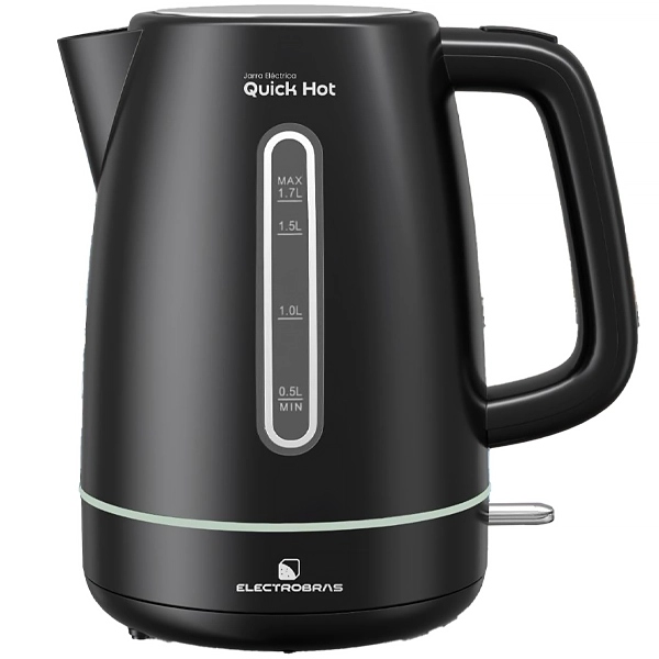 JARRA ELETRICA ELECTROBRAS EBJE-07 QUICK HOT 1.7L 220V/50/60HZ PRE/SIL