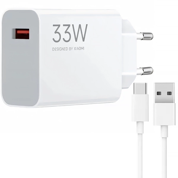 CARREGADOR  USB USB-C P/ CELULAR XIAOMI MDY-16-EF 33WATTS 1SAIDA BRAN