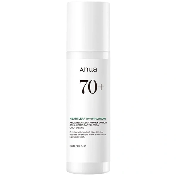Loción Facial Anua Heartleaf 70+ Hyaluron de 200 ml