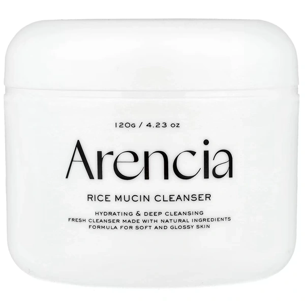 Limpiador Facial Arencia Rice Mucin Cleanser de 120 g