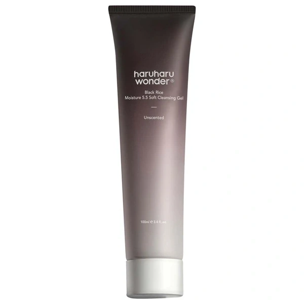 Gel Facial de Limpieza Haruharu Wonder Black Rice 5.5 Soft Cleansing de 100 ml