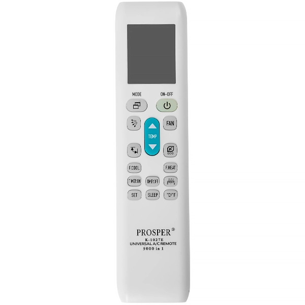 Control Universal para Aire Acondicionado Prosper K-1027E - Blanco