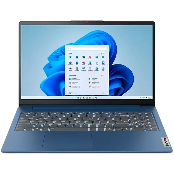Notebook Lenovo IdePad Slim 3 15IAN8 82XB00BMUS 15.6" Intel Core i3-N305 8GB RAM/256GB SSD - Abyss Blue