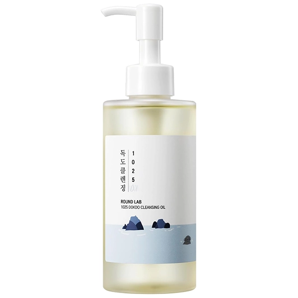 Óleo Facial de Limpeza ROUND LAB 1025 Dokdo Cleansing de 200 ml