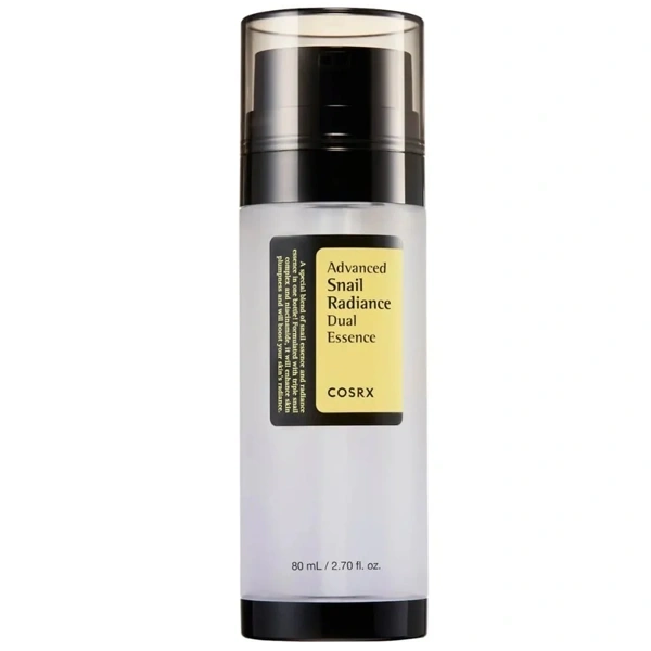 Essência Facial COSRX Advanced Snail Radiance Dual de 80 ml