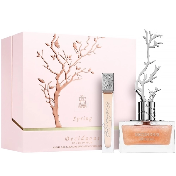 Kit Perfume Femenino Aurora Scents Deciduous Spring EDP 100 ml + Travel Spray 9 ml