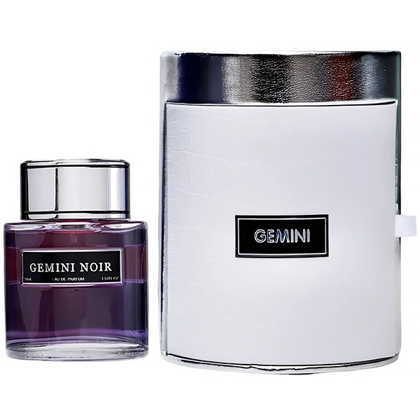 Perfume Masculino Aurora Scents Gemini EDP 50 ml + Perfume Gemini Noir 50 ml