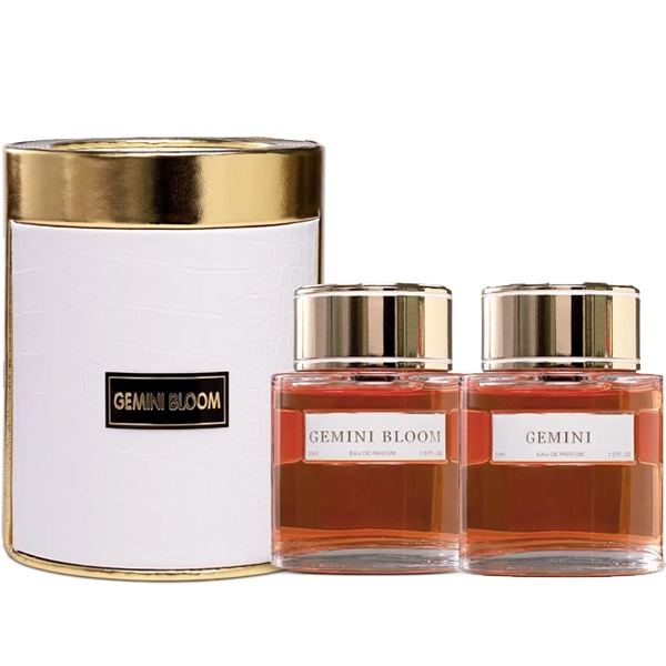 Perfume Femenino Aurora Scents Gemini EDP 50ml + Perfume Gemini Bloom 50ml
