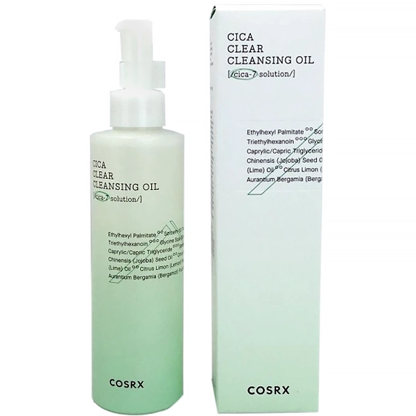 Óleo Facial de Limpeza COSRX Cica Clear Cleansing Oil de 200 ml