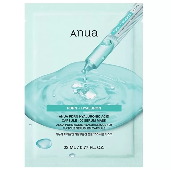 Mascarilla Facial Anua PDRN Hyaluronic Acid Capsule 100 Serum Mask - 1 Unidad
